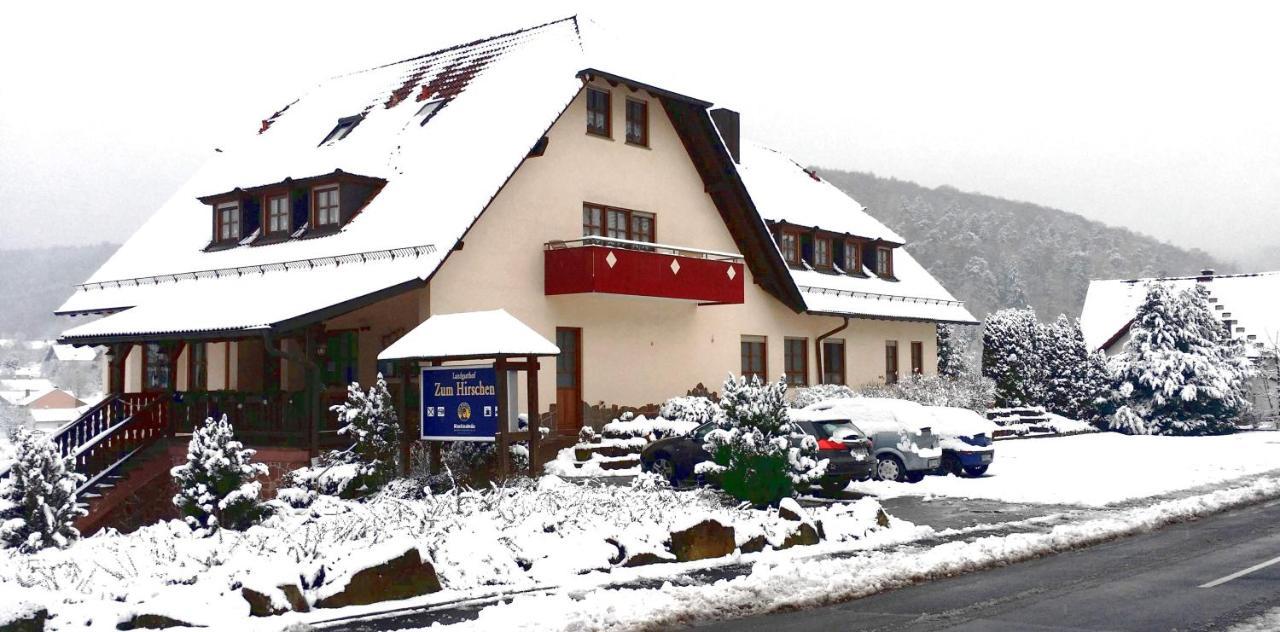Landgasthof Zum Hirschen Hafenlohr Exterior photo